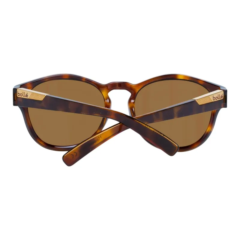 BOLLE Plastic Round Sunglasses Unisex Tortoiseshell-2