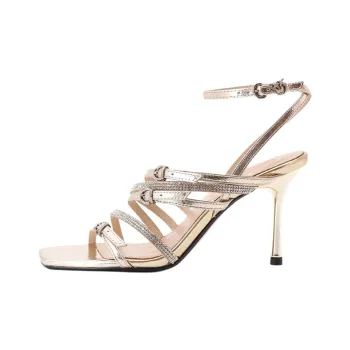 PINKO Lisa Embellished Ankle Strap Sandals Women's