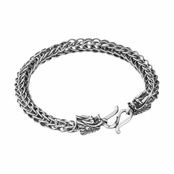 CHINA GOLD S999 Fine Silver Bracelets Men's