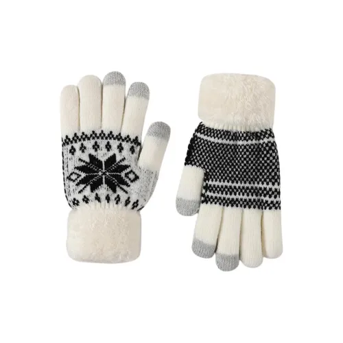 NANJIREN Touchscreen Available Knit Gloves Unisex