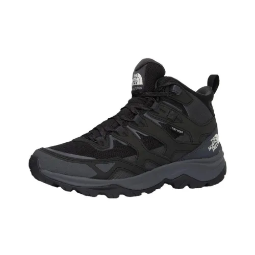 THE NORTH FACE HEDGEHOG 3 Anti Slip Wear Resistant Mid Top Trekking Shoes Men's Black