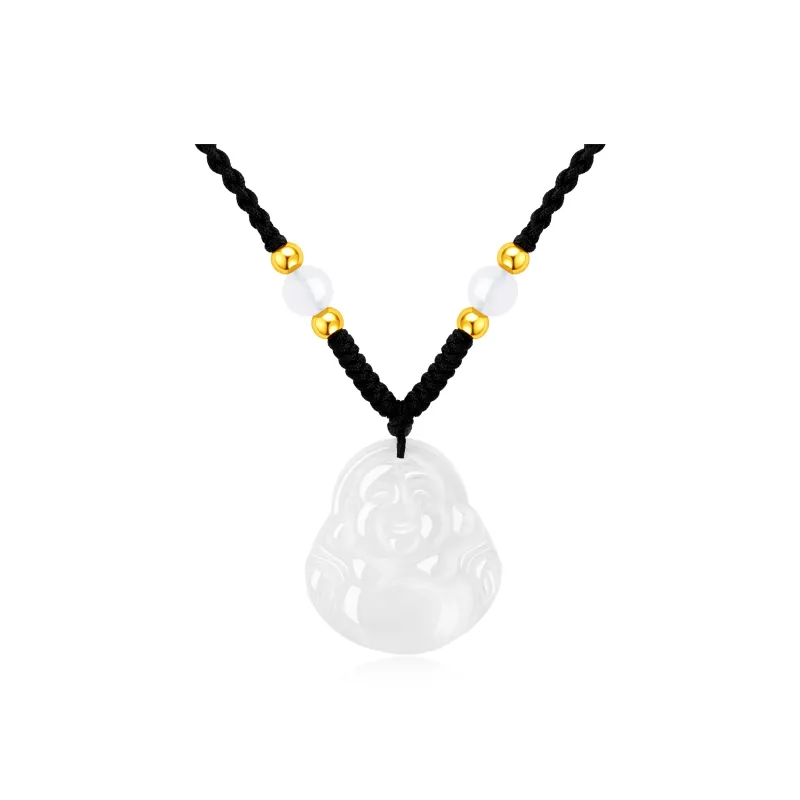 Lao Feng Xiang Chalcedony Necklaces Women's-0