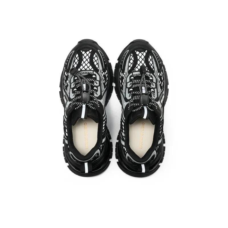 LEECAT STUDIO Cushioning Anti-Slip And Wear-Resistant Low-Top Chunky Sneakers Women's-11