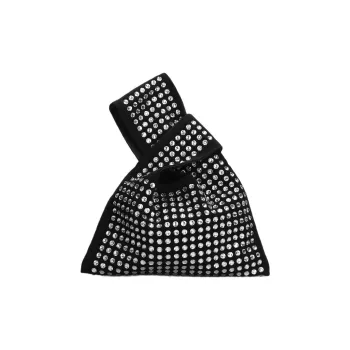 GIUSEPPE DI MORABITO Embellished Knot Fastened Mini Bag