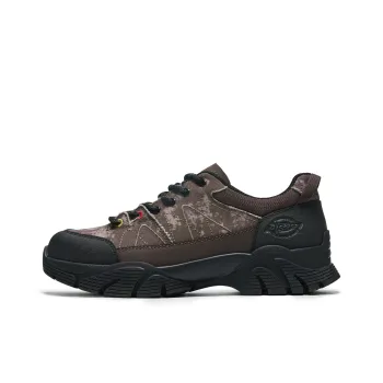 Dickies Low Top Casual Shoes Men's Dark Brown Black