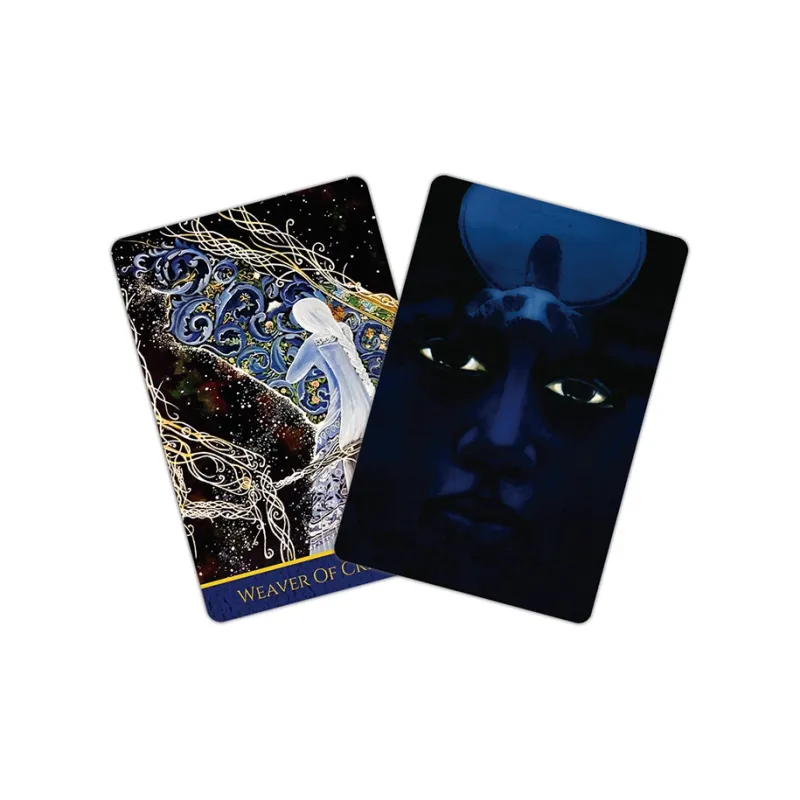 WohStudios Tarot Collection Oracle Cards Quareia Star Diamond Kirby Collection Gold Foil Board Games-2