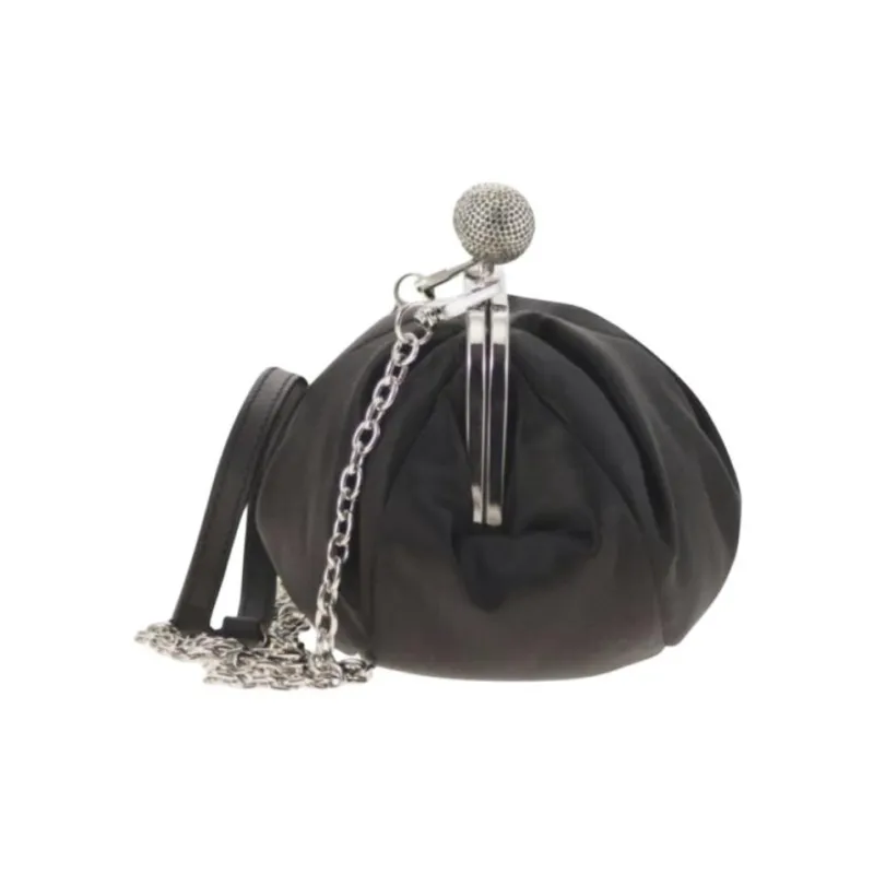 WEEKEND MaxMara Cotton Clutch Women's Black-2