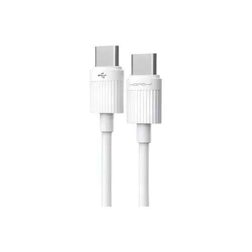 WOPOW H39 1m One Drag One Type-C To Type-C Full Charge Low Temperature Fast Charge 100W Cables