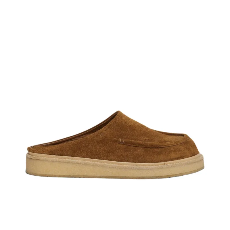 MARNI Round Toe Slip On Slippers-1
