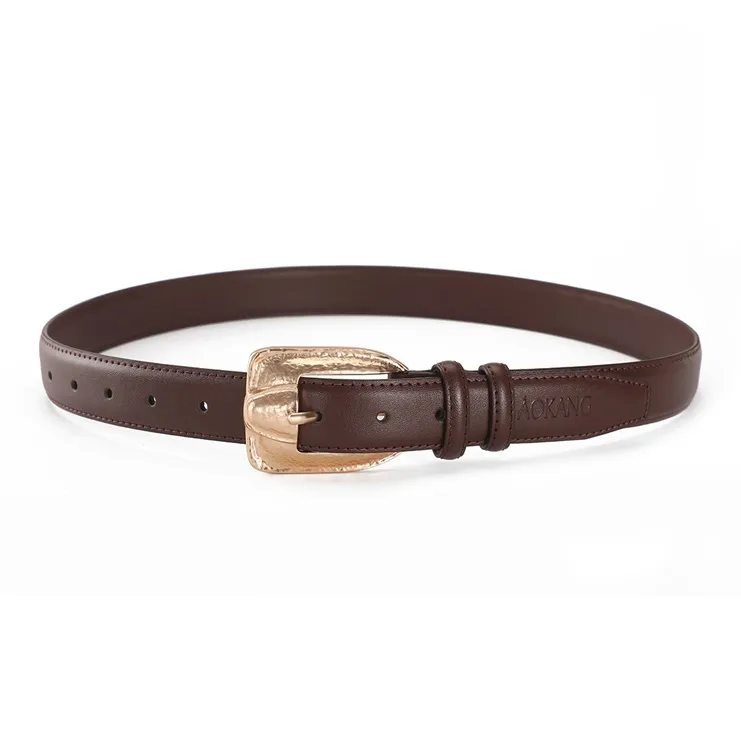 AOKANG Split Cow Leather Belts Women's 2.8cm-18
