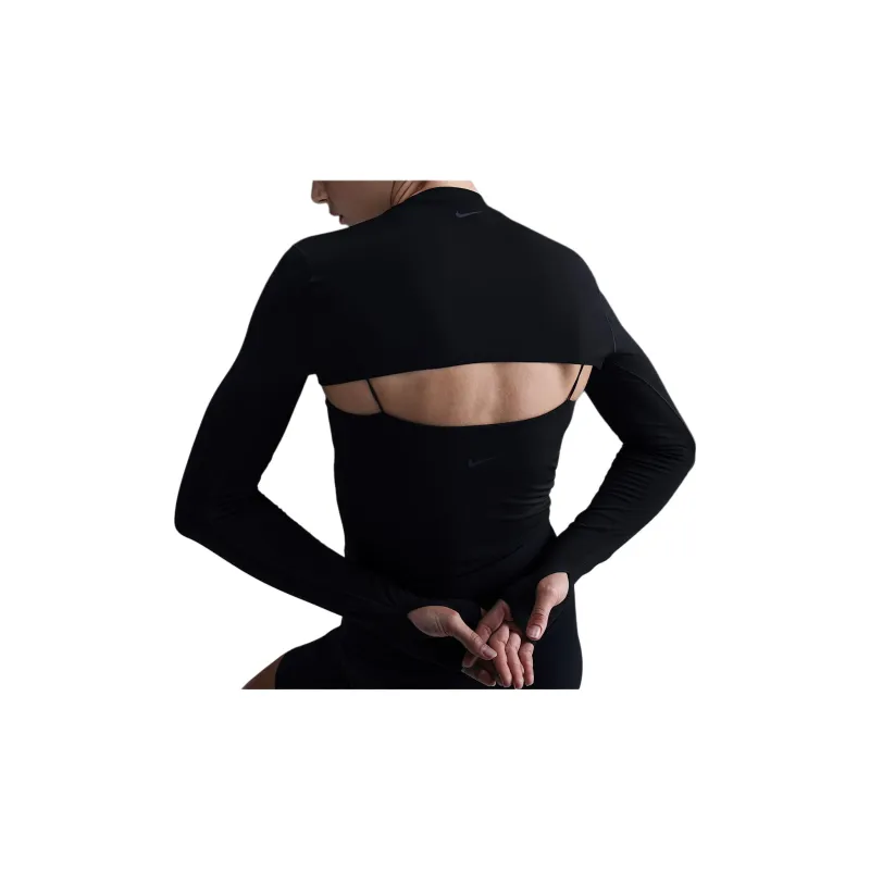 Nike Zenvy Women's Dri FIT Long Sleeve Shrug Top-3