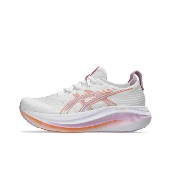 Asics Anti Slip Wear Resistant Low Top Running Shoes Women's White