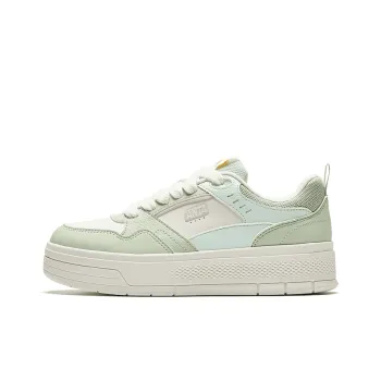 Anta Light Breeze Abrasion Resistant Low Top Skateboard Shoes Women's Leisure Grass Green