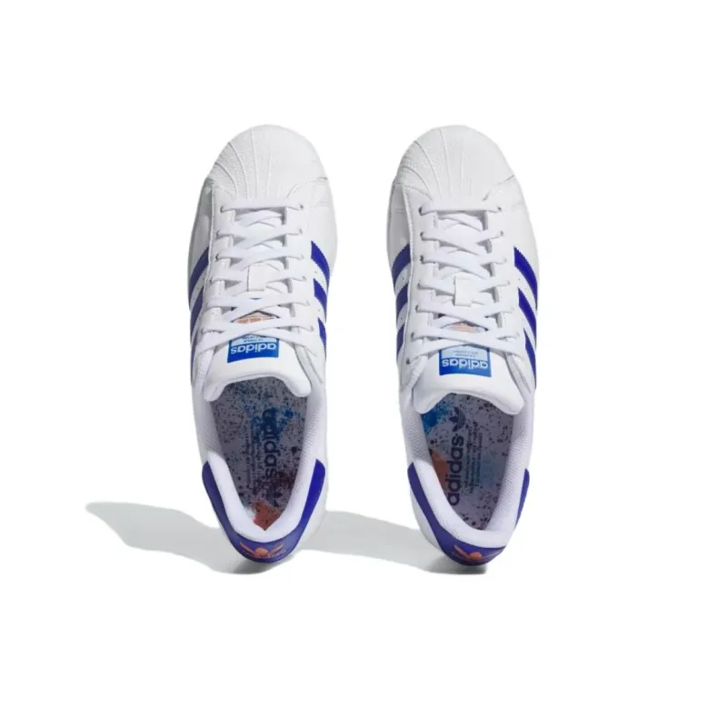 Superstar Adidas Originals 'White Semi Lucid Blue Gum'-2