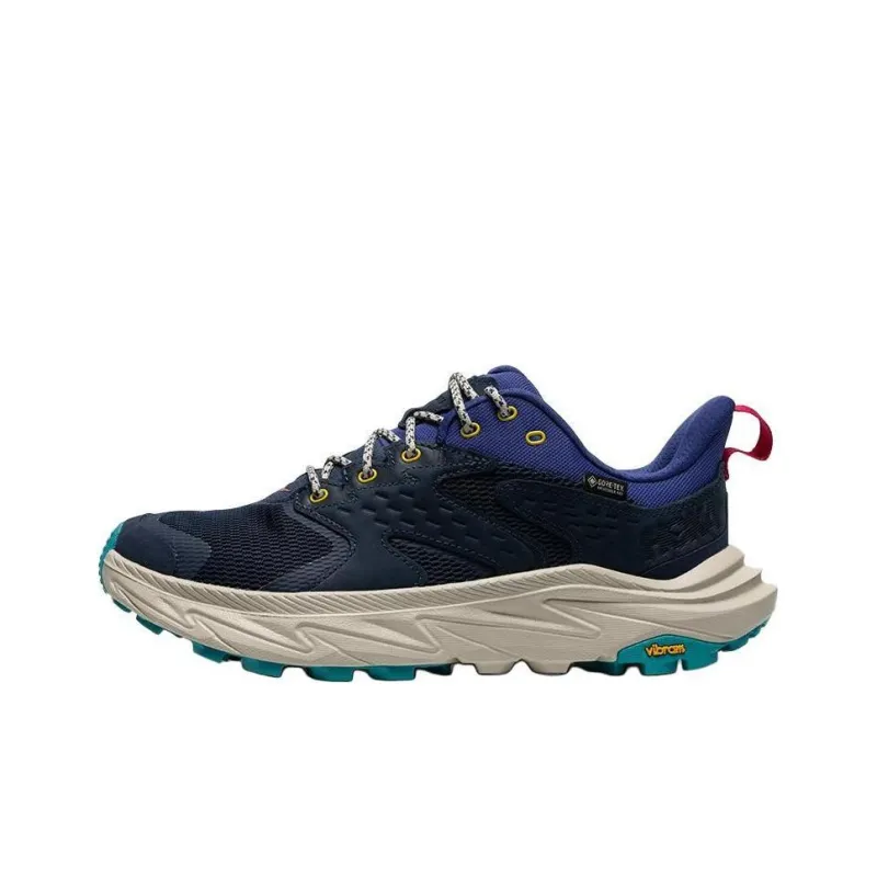 HOKA ONE ONE Anacapa 2 Anti Slip Wear Resistant Low Top Casual Running Shoes Men's Blue-0