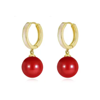 ONEKISS Gold Plated Copper Earrings Women's