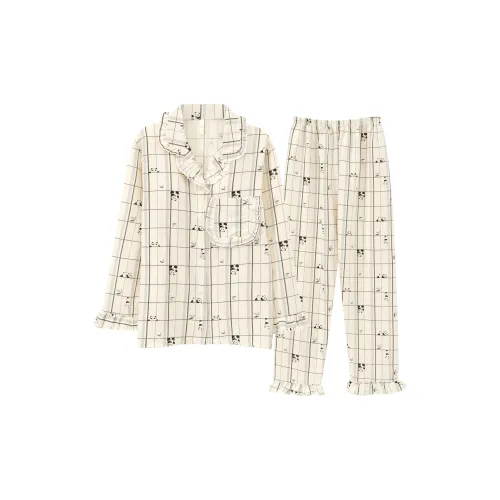 Ta Yan Pajama Set Women's Apricot