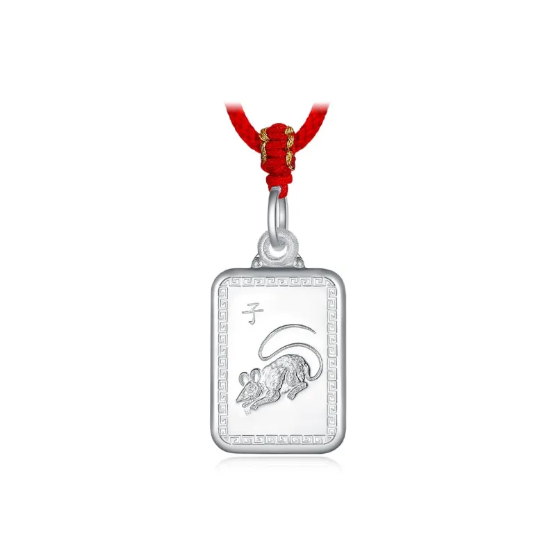 LAOMIAO 990 Silver Pendants Women's-0