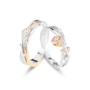 Love Link 999 Fine Silver Rings Unisex