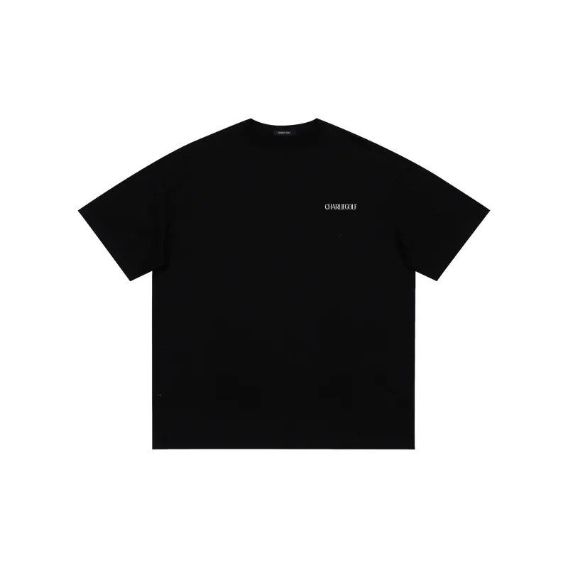 CHARLIE GOLF T-Shirt Unisex Black-1