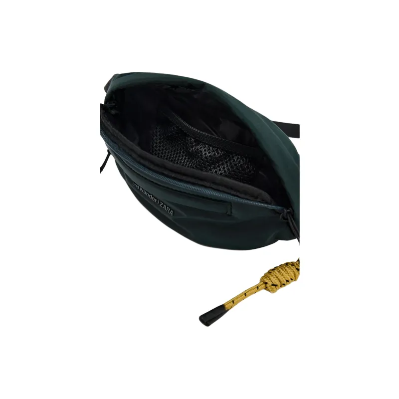 ZARA And Wander Collaboration Polyamide Crossbody Bags Fanny Pack Sling Bags Women's Black-4