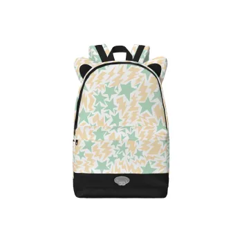 ONRF Polyester Students Backpack Women's Yellow & Green