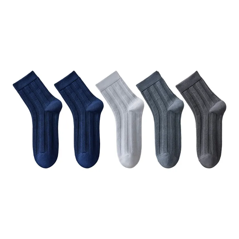 MIIOW Mid Calf Socks Unisex 5 Pack-18