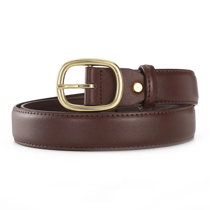 AOKANG Split Cow Leather Belts Women's 2.8cm-11
