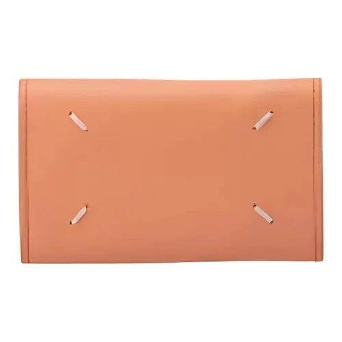 Maison Margiela Goat Nappa Leather Key Pouch Unisex Melon Orange