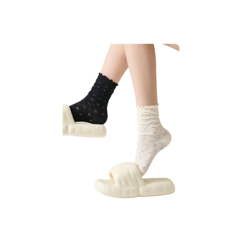 Moremoli Mid Calf Socks Women's 4 Pack-1