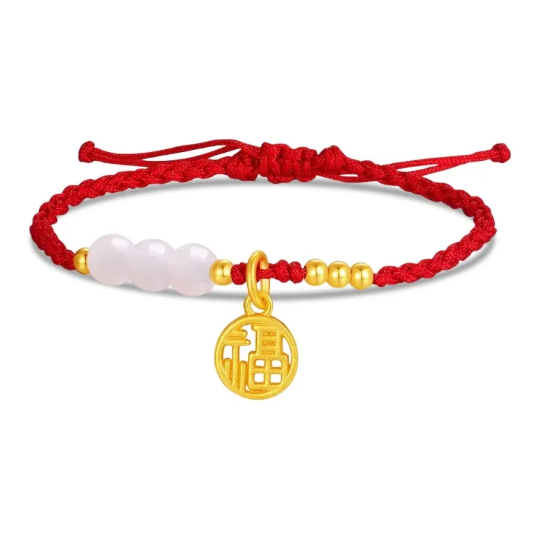 Kim Ka Fook Chalcedony Bracelets Unisex-3
