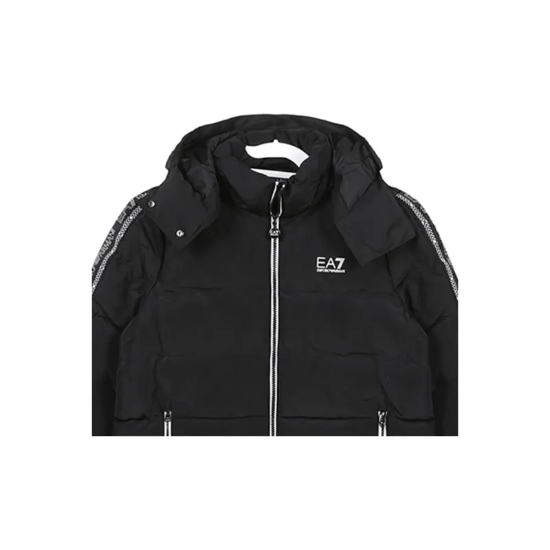 EMPORIO ARMANI EA7 Puffer Jackets Women's Black-3