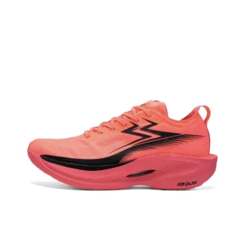 361° Flying Flame TD Cushioning Breathable Low Top Running Shoes Men's Red Black