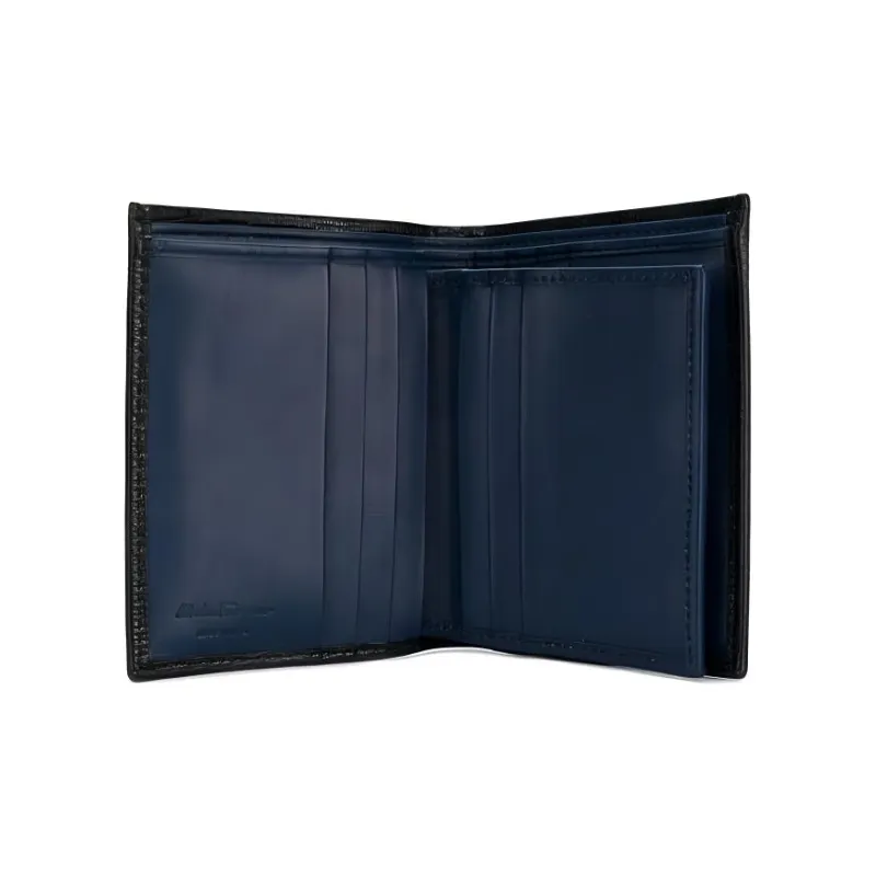 FERRAGAMO Leather Coin Purse Men's Black-2