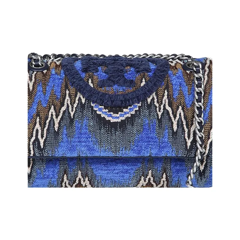 TORY BURCH Fleming Leather Crossbody Bag, Shoulder Bag Women's Multicolor-3