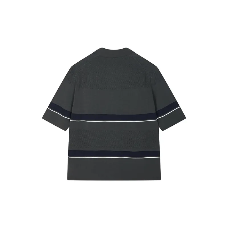 CROQUIS Sweater Men's Black Green-1