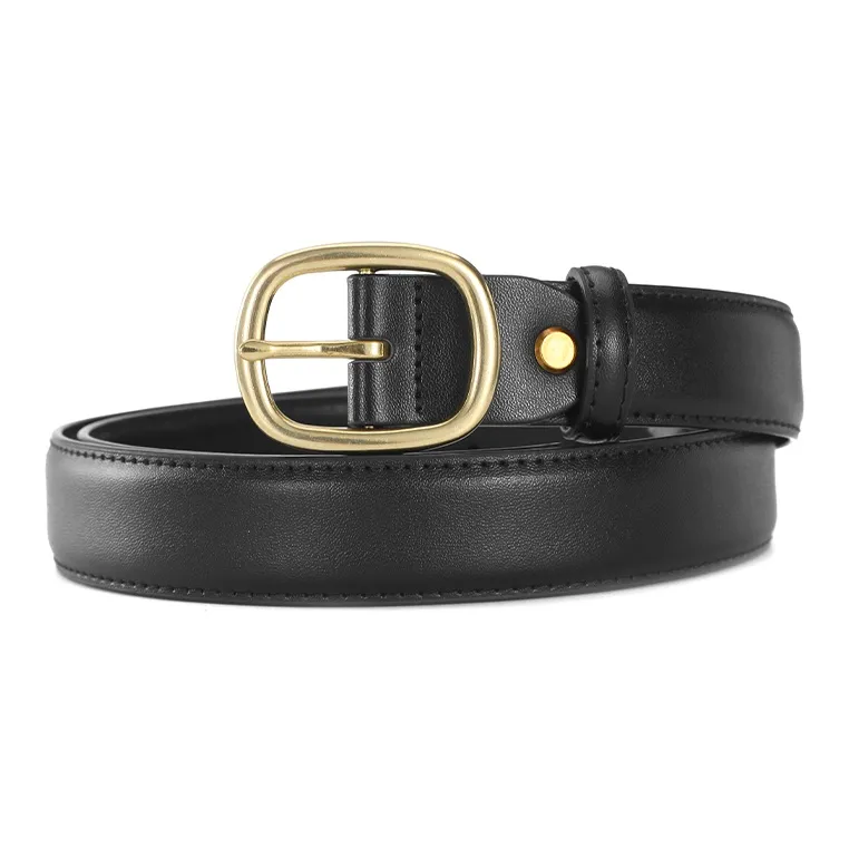 AOKANG Split Cow Leather Belts Women's 2.8cm-4