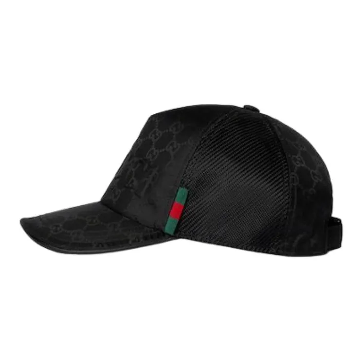 GUCCI Web Detailed Gg Baseball Cap-1