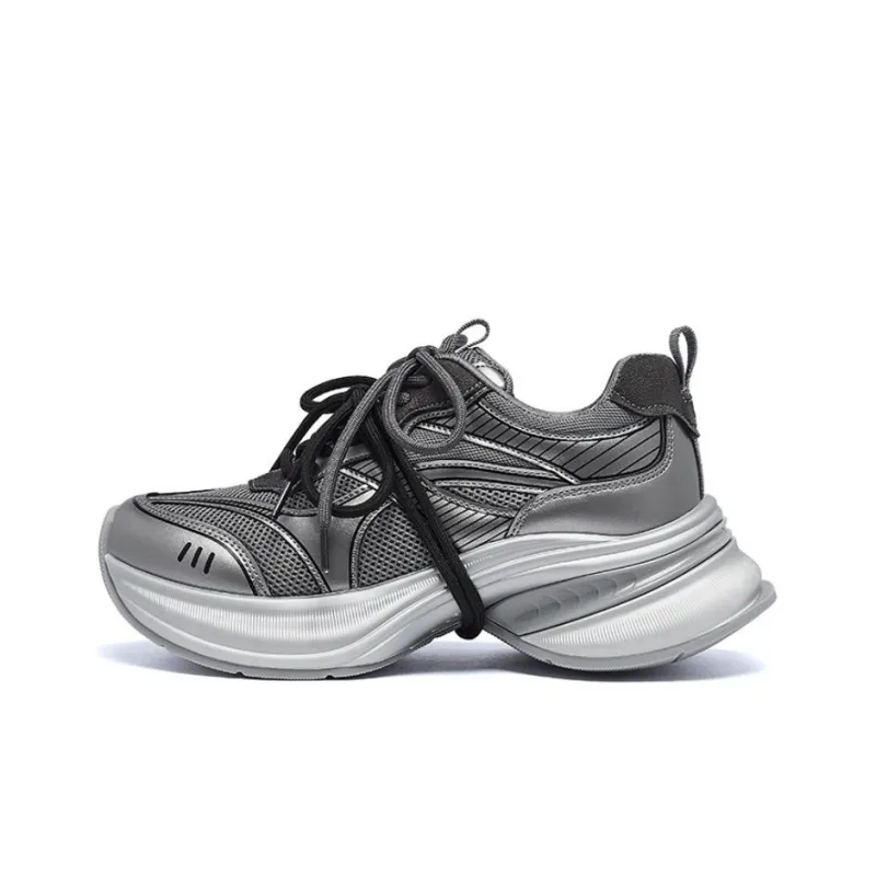 AGSDON Breathable Low-Top Chunky Sneakers Women's-7