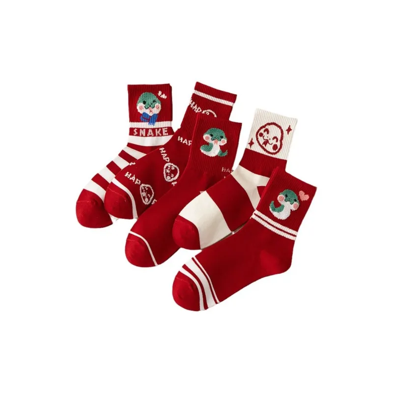 ALPLUME Mid Calf Socks Unisex Combo Set-11