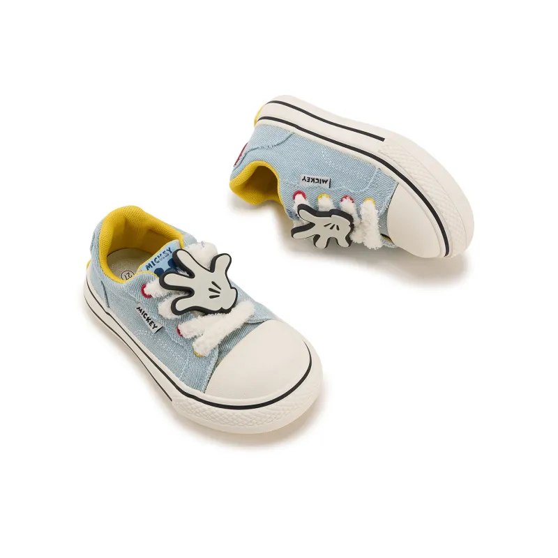 Disney Mickey Series Slip Resistant, Abrasion Resistant, Lightweight Low Top Canvas Shoes Women's-11