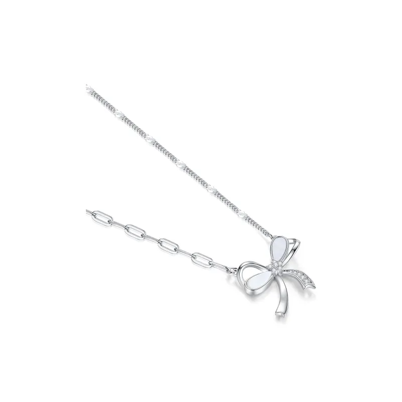 CLARKIA FLOWER Zircon Necklaces Women's-1