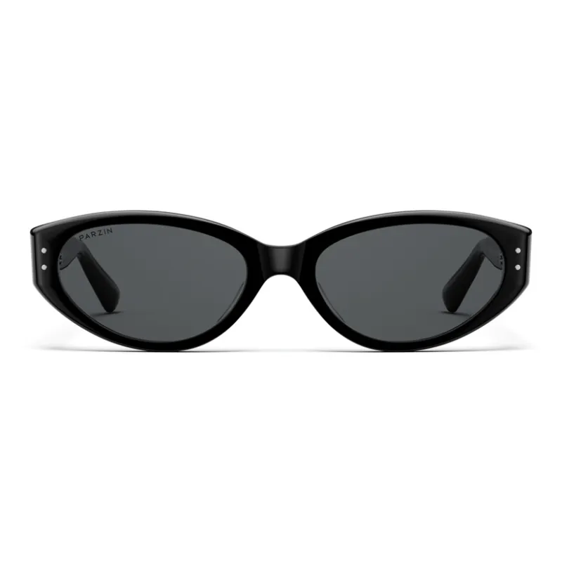 PARZIN Plate Frame Cat Eye Sunglasses Unisex-10
