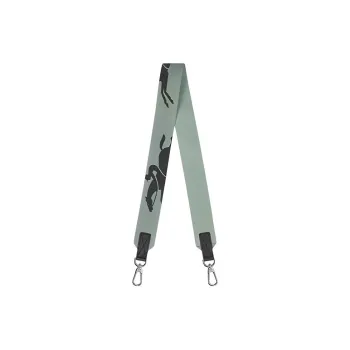 LONGCHAMP Polyester Bag Strap Women's Horsewhip Grass Green