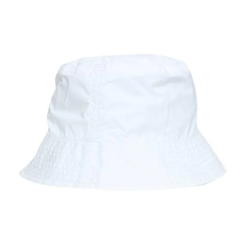 K WAY Nylon Bucket Hats Women's White-1