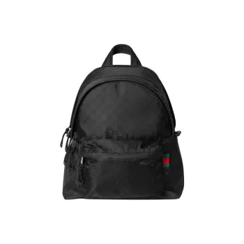 GUCCI Nylon Backpack Medium Size Men's Black