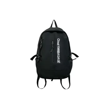 Alcohol Dragon Oxford Backpack Unisex Black/White