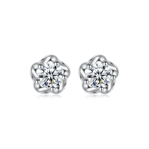 LOVE WHEEL S925 Stud Earrings Women's