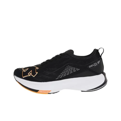 DESCENTE Delta Pro Anti Slip Wear Resistant Low Top Marathon Training Race Running Shoes Men's Black
