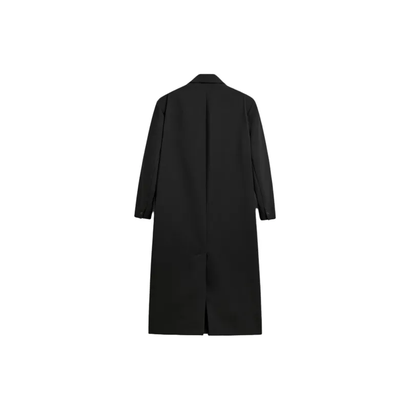 ZARA Coats Men Black-1